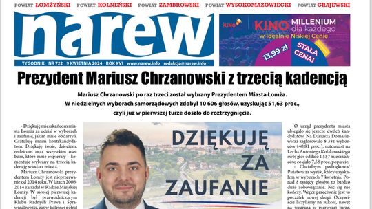 Tygodnik Narew 722 - wydanie po wyborach samorządowych