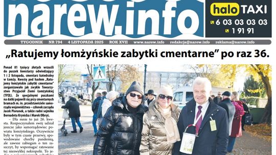 Tygodnik Narew 794. Wydanie 4 listopada 2025