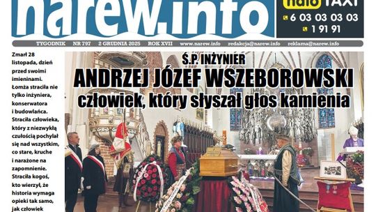 Tygodnik Narew 797. Wydanie 2 grudnia 2025