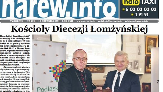 Tygodnik Narew 799. Wydanie 16 grudnia 2025 Tygodnik Narew 799. Wydanie 16 grudnia 2025