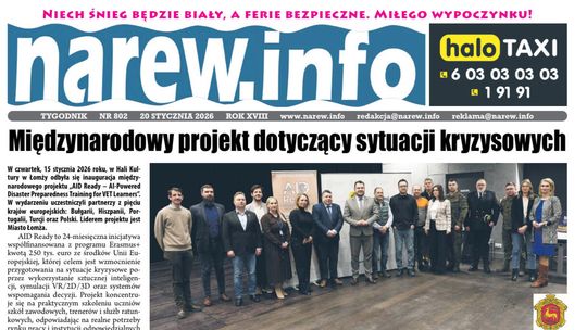 Tygodnik Narew 802. Wydanie 20 stycznia 2026