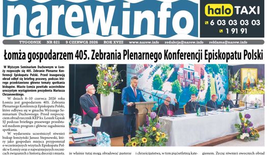 Tygodnik Narew 821. Wydanie 9 czerwca 2026