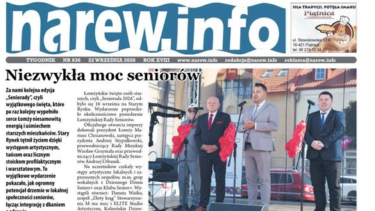 Tygodnik Narew nr 836. Seniorada, Żelazna Dywizja i pamięć Sybiru