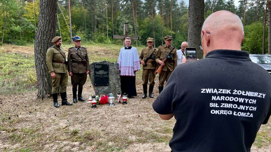 Uczczono 70. rocznicę śmieci sierż. Mariana Borysa ps. „Czarny” -[VIDEO]