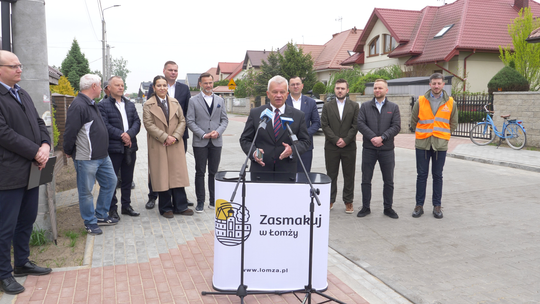 Ulica Kalinowa otwarta po modernizacji - [VIDEO]