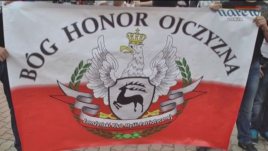 Uroczystości patriotyczne na Starym Rynku w Łomży. VIDEO
