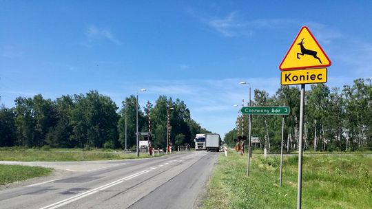 Uwaga kierowcy!  Zamknięty przejazd na drodze Łomża - Zambrów