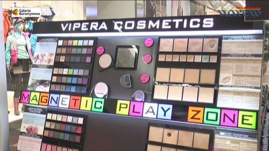 Vipera Cosmetics - Galeria Bursztynowa. VIDEO