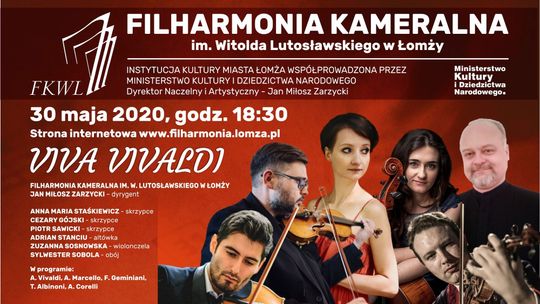 Vivaldi w Filharmonii Kameralnej w Łomży