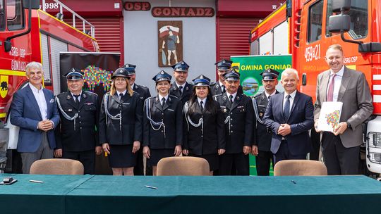 W Suchowoli i Goniądzu przekazano kolejne dotacje dla OSP