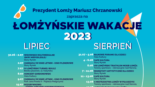 Wakacje w Łomży nie będą nudne