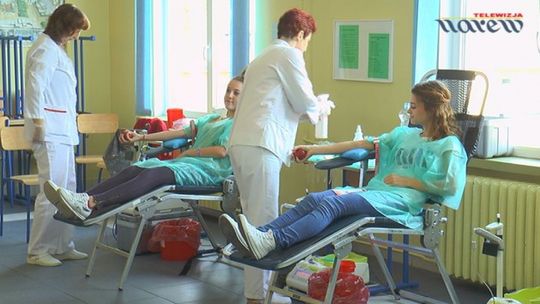 WETA - honorowe oddawanie krwi - VIDEO