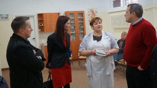 Wiceprzewodnicząca SLD odwiedziła Łomżę Wiceprzewodnicząca SLD odwiedziła Łomżę