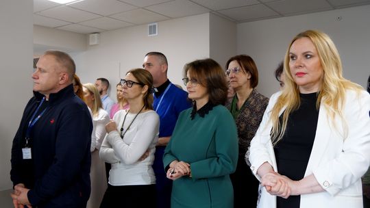 Wielkanocne spotkanie w Szpitalu Wojewódzkim w Łomży. Mniej przemówień, więcej wspólnoty - [VIDEO]