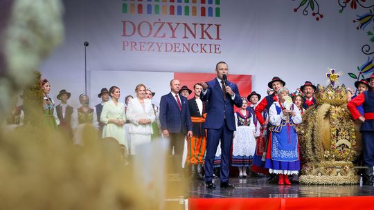 Wielkie Święto Plonów w Pałacu Prezydenckim