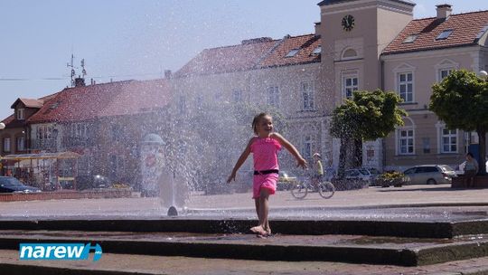 Wodna kąpiel na Starówce
