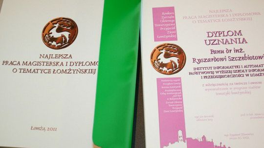 Wybiorą najlepszą pracę magisterską i dyplomową 