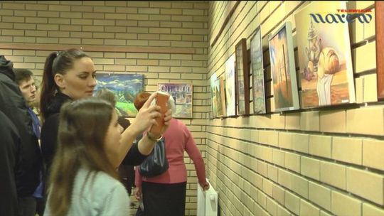 Wystawa prac Amatorskiej Pracowni Malarstwa Sztalugowego