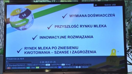 XI Forum Spółdzielczości Mleczarskiej w Augustowie - VIDEO