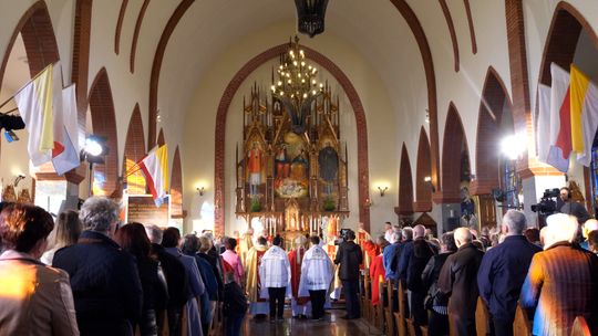 XX-lecie parafii św. Andrzeja Boboli w Łomży - [VIDEO]