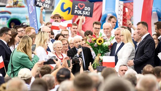 "Z miłości do Polski" - Jarosław Kaczyński w Stawiskach - [VIDEO]