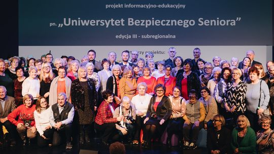 Zakończyła się trzecia edycja „Uniwersytetu Bezpiecznego Seniora”