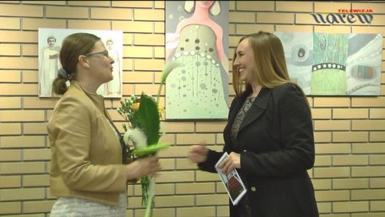 Zambrów - Joanna Golon - Malarstwo - wystawa - VIDEO