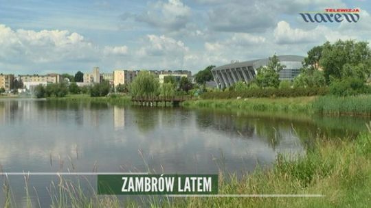 Zambrów latem - etiuda