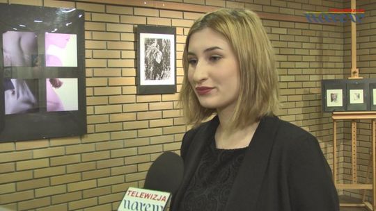 Zambrów - wernisaż wystawy Joanny Dąbkowskiej - VIDEO