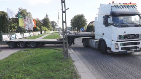 Zambrów - wysepki na ul. Mazowieckiej - VIDEO