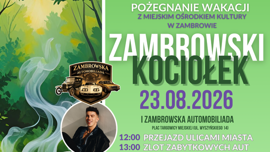 Zambrowski Kociołek już 23 sierpnia nad Zalewem Miejskim