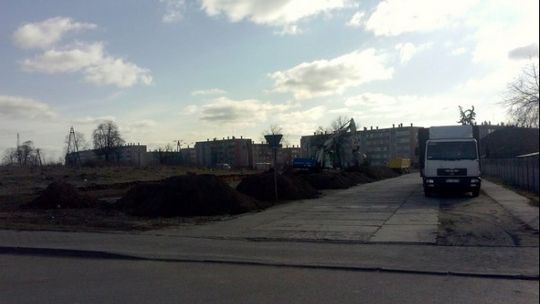 Zamknięty łącznik przy kościele pw. Andrzeja Boboli