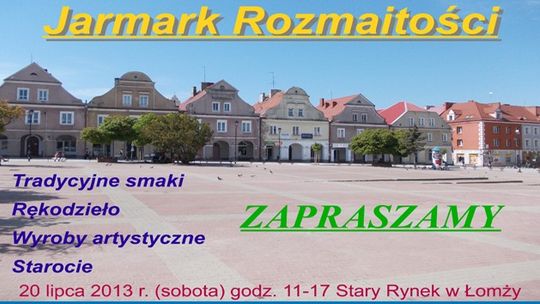 Zapraszamy na Jarmark Rozmaitości - VIDEO