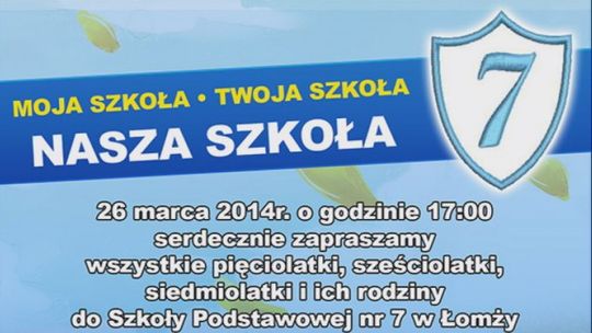 Zaproszenie do Szkoły Podstawowej nr 7 w Łomży - VIDEO
