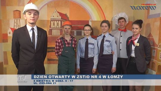 Zaproszenie na Dzień Otwarty w ZSTiO nr 4 w Łomży