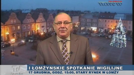 Zaproszenie na I Łomżyńskie Spotkanie Wigilijne