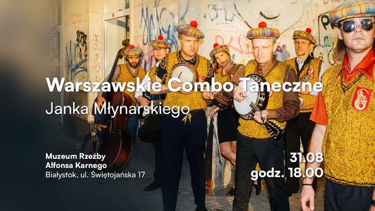 Zaproszenie na koncert Warszawskiego Combo Tanecznego