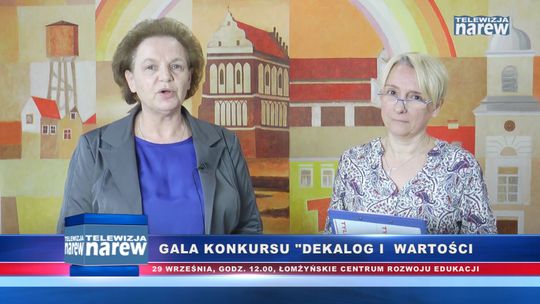 Zaproszenie na konkurs "Dekalog i wartości" [VIDEO]
