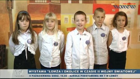 Zaproszenie na otwarcie wystawy w SP nr 7 - VIDEO