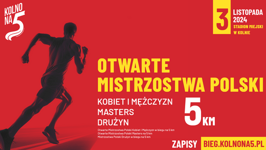 Zaproszenie na Otwarte Mistrzostwa Polski na 5 km już 3 listopada w Kolnie - [VIDEO]