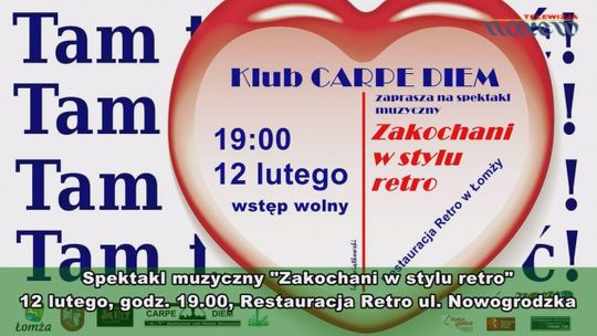 Zaproszenie na spektakl "Zakochani w stylu retro" - VIDEO