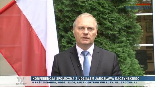 Zaproszenie na spotkanie z  Jarosławem Kaczyńskim - VIDEO