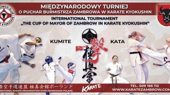 Zaproszenie na turniej karate w Zambrowie [VIDEO]