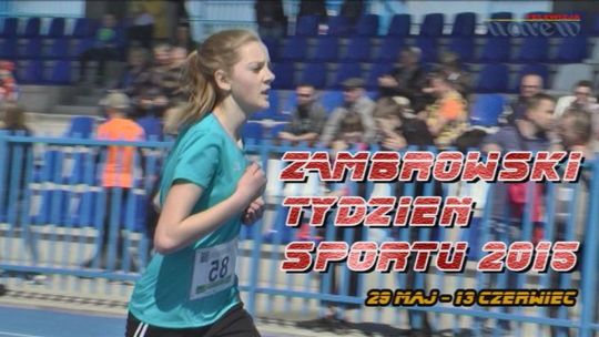 Zaproszenie na Zambrowski Tydzień Sportu