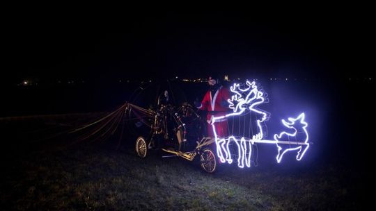 Zaprzęg Świętego Mikołaja przeleci nad Łomżą