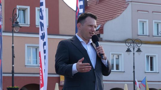 Zapytaj Mentzena w Łomży. Prezes Nowej Nadziei odpowiadał na pytania mieszkańców - [VIDEO]