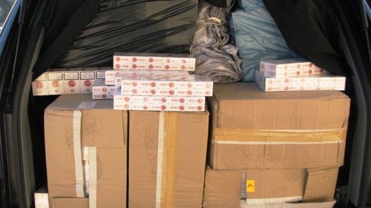 Zatrzymany z kontrabandą po policyjnym pościgu