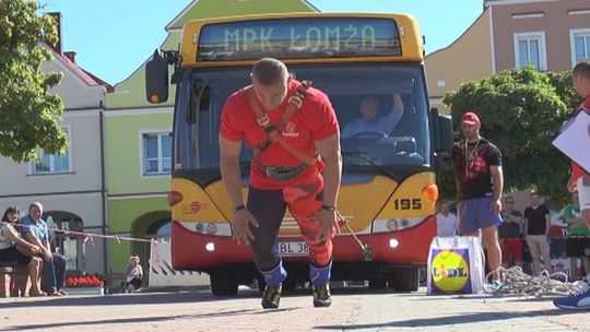 Zawody Strongman w Łomży - VIDEO
