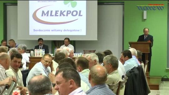 Zebranie przedstawicieli Spółdzielni Mleczarskiej Mlekpol