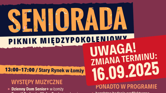 Zmiana terminu Seniorady 2025!